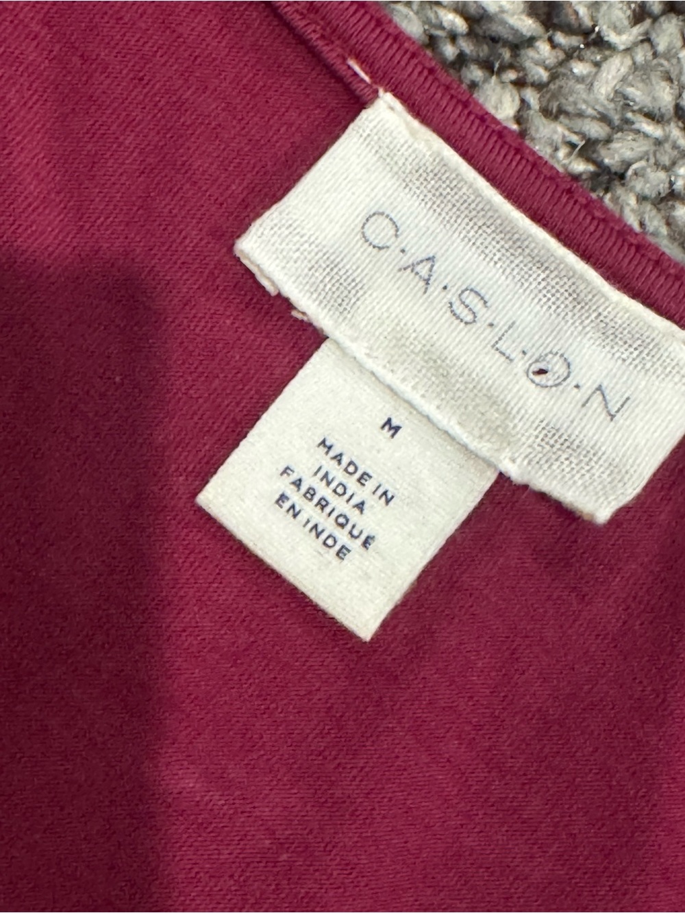 Caslon Raspberry Crochet-Trim Tank Top - Picture 4 of 6